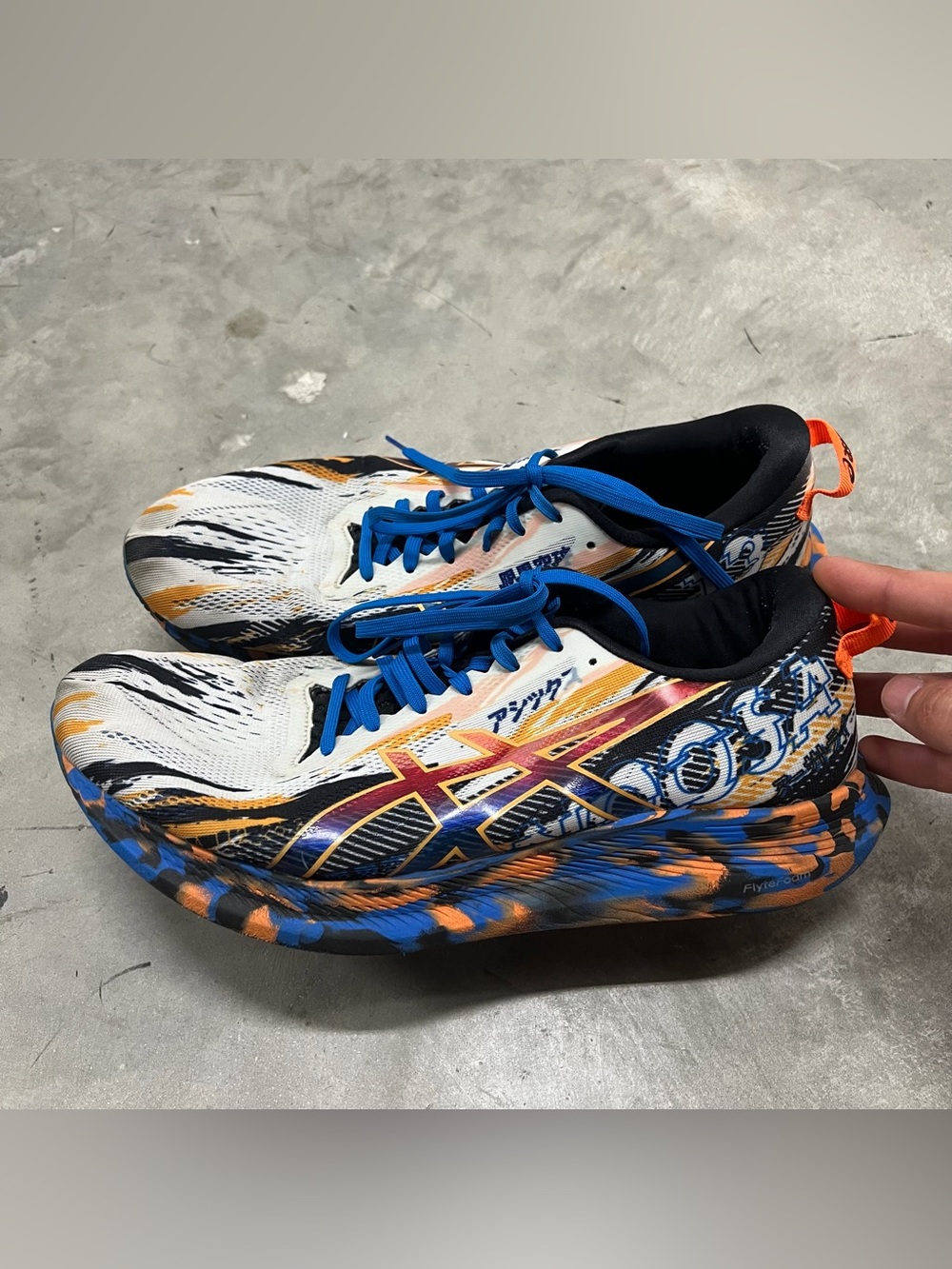 Asics Noosa Tri 13 Running Shoes Multi-Color FlyteFoam 11.5 Mens 1011B021